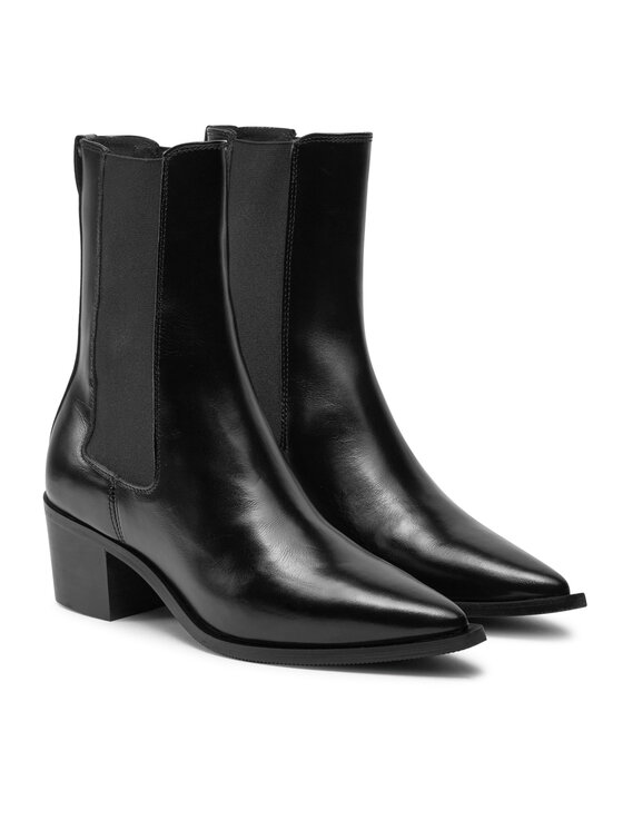 Calvin Klein Calvin Klein Μποτάκια Heel Cowboy HW0HW02315 Μαύρο