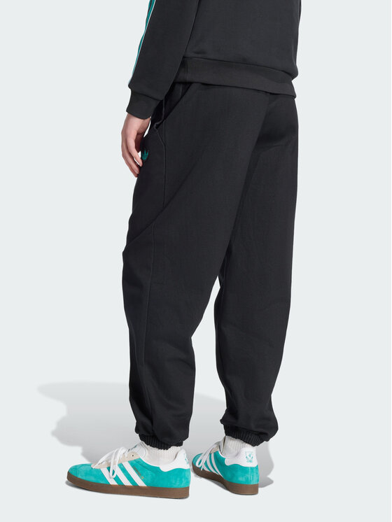 adidas adidas Spodnie materiałowe Liverpool FC Terrace Icons Czarny Loose Fit