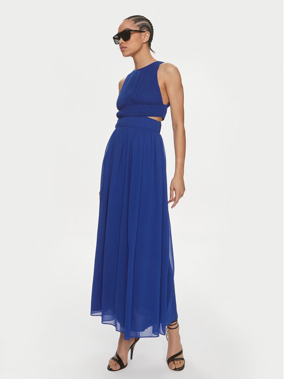 Patrizia Pepe Patrizia Pepe Cocktail obleka 2A2713/A061-CA01 Mornarsko modra Regular Fit