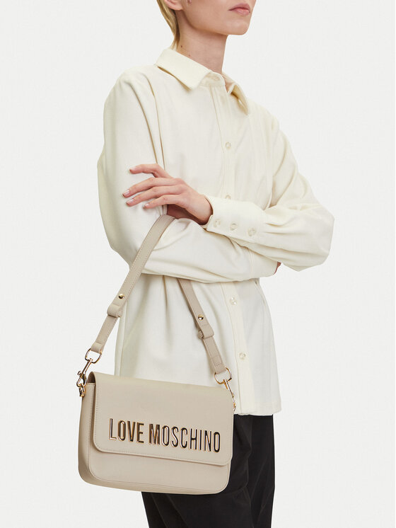LOVE MOSCHINO LOVE MOSCHINO Torebka JC4023PP1MKD0110 Écru