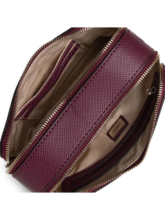 Guess Guess Дамска чанта Noelle HWZG78 79140 Бордо