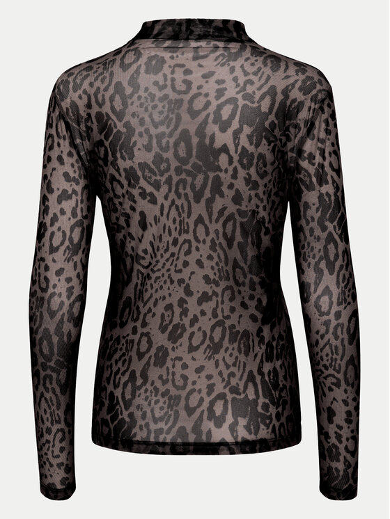 Kaffe Kaffe Bluzka Johanne 10507815 Czarny Slim Fit