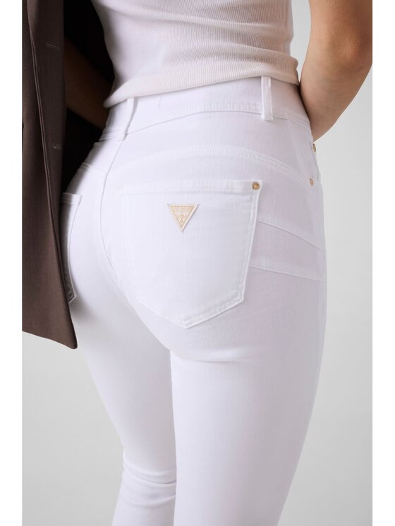 Guess Guess Jeansy 184664 Bílá Skinny Fit