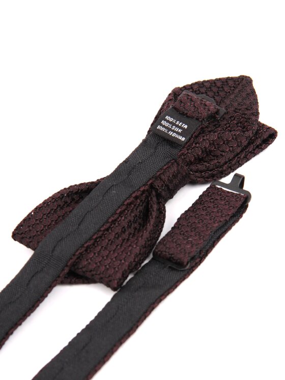 ELSNER ELSNER Παπιγιόν DIAMOND Z GRENADYNY GARZA GROSSA A6189 Μπορντό