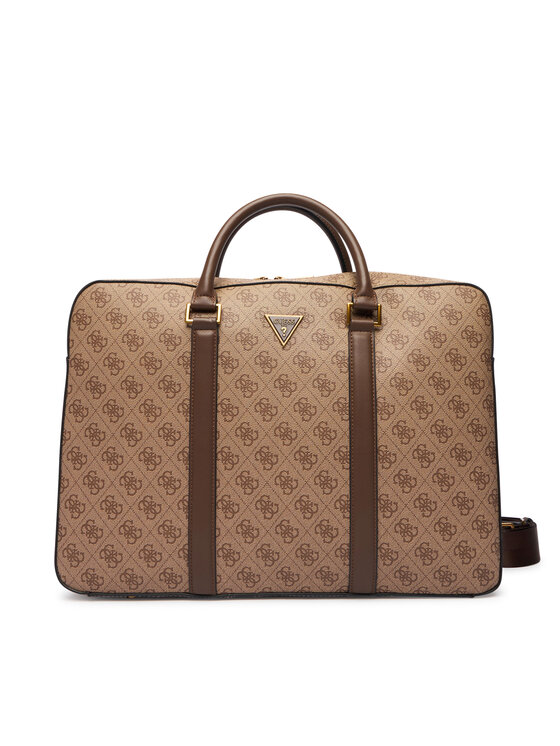 Guess Guess Geantă pentru laptop HMMILO P6169 Maro