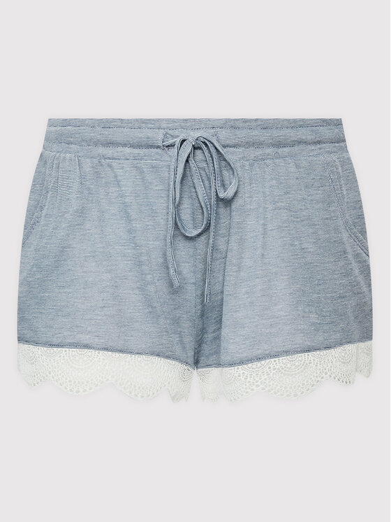 Etam Etam Σορτς πιτζάμας Warm Day 6485851 Μπλε Regular Fit