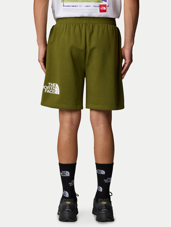 The North Face The North Face Szorty sportowe Easy NF0A8C2S Zielony Regular Fit
