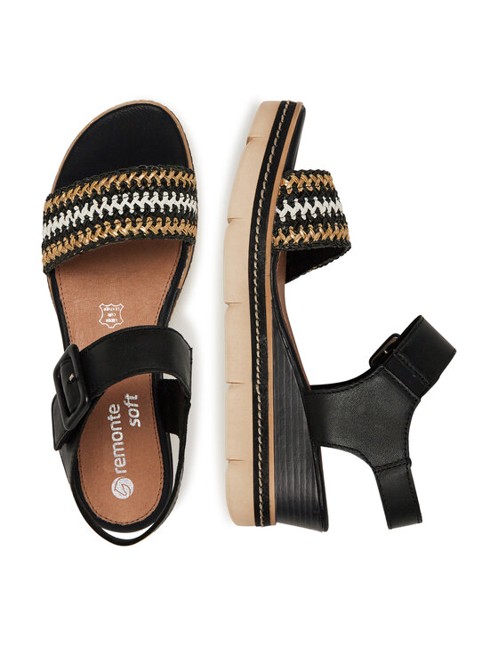 Remonte Remonte Sandalen D2L55-03 Schwarz