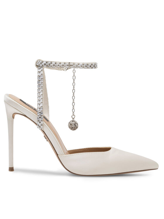 Chaussures Nine West En Cuir Avec Pierres - Taille UK7 (EU40), Neuf Avec Légers Défauts