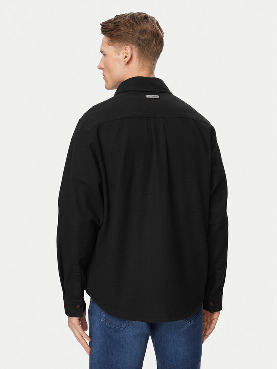 HUGO HUGO Hemd Erato 50561706 Schwarz Regular Fit