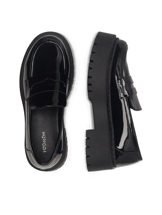 DeeZee DeeZee Loaferice H13123D-3 Crna