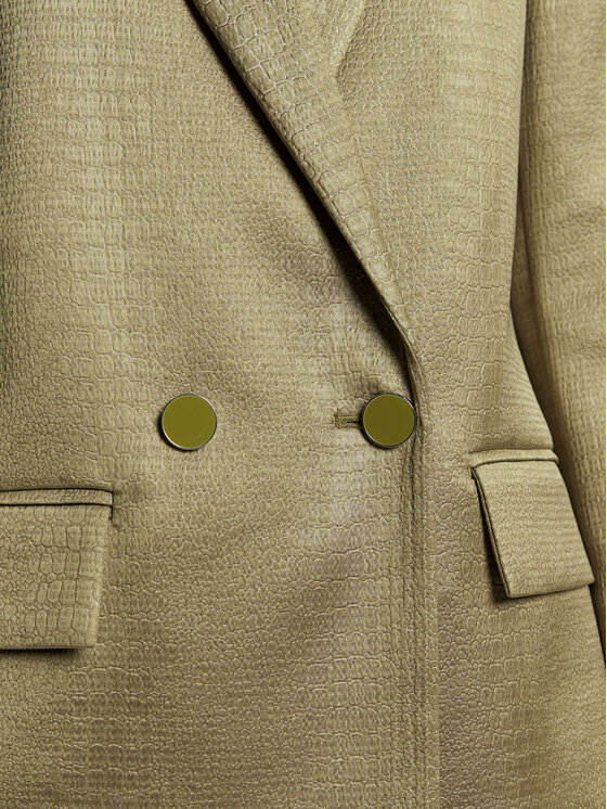 Giacca da abito W3RN12 WF562 Verde Regular Fit