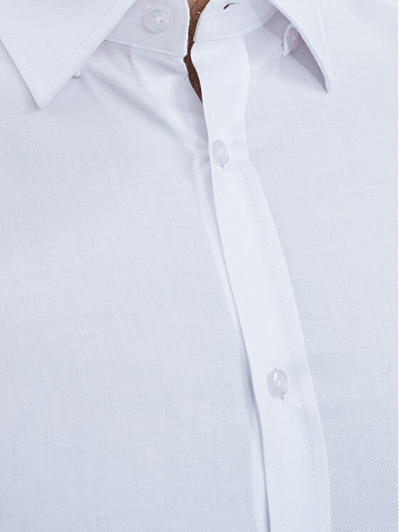 Evenemen Evenemen Koszula PUNTO G2 TWILL WHITE Biały Slim Fit