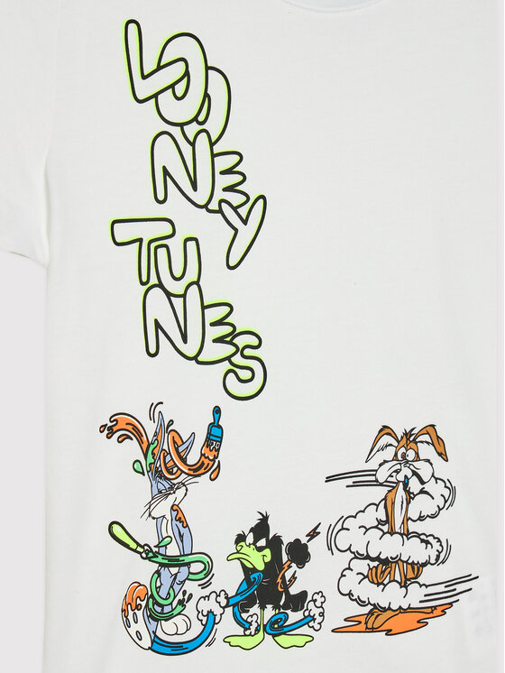 United Colors Of Benetton United Colors Of Benetton T-Shirt 3U29G103K Λευκό Regular Fit
