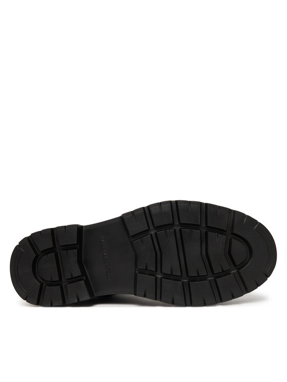 KARL LAGERFELD KARL LAGERFELD Bakancs Miles KL10255 Fekete