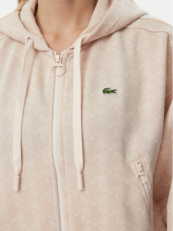 Lacoste Lacoste Mikina SF7606 Svetloružová Regular Fit
