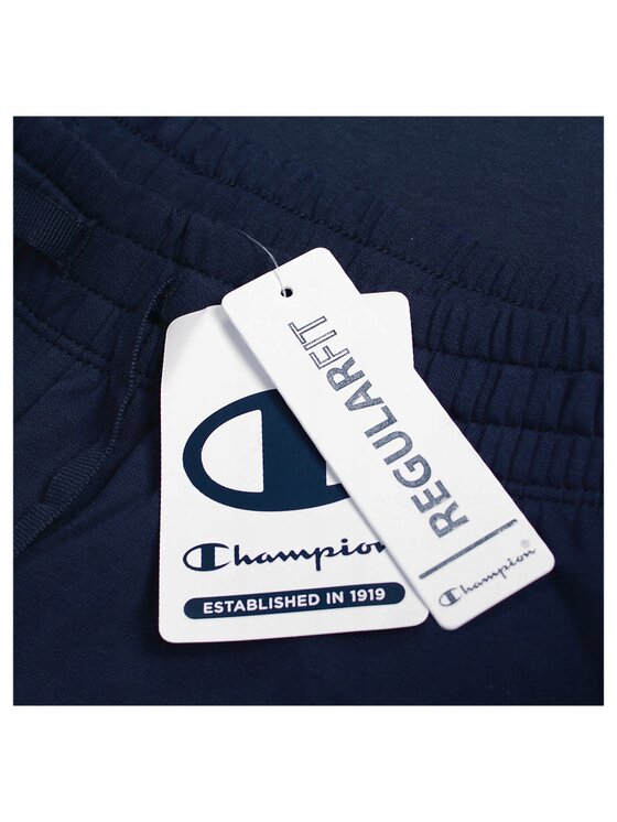 Champion Champion Spodnie dresowe 113219 Granatowy Comfortable Fit