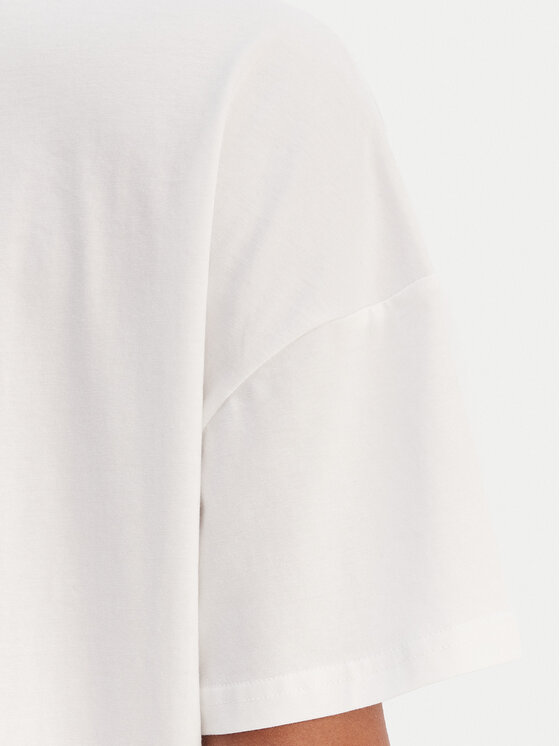 Fracomina Fracomina Tricou FR26ST3046J401N5 Alb Regular Fit