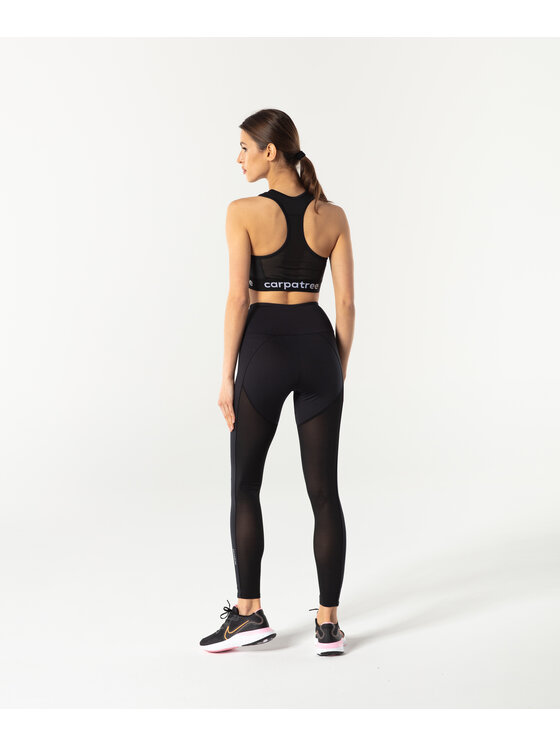 Carpatree Carpatree Biustonosz sportowy X-Mesh Czarny