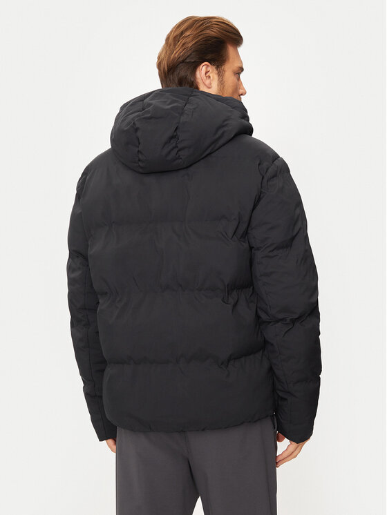 4F 4F Μπουφάν χειμωνιάτικο 4FWAW24TDJAM479 Μαύρο Loose Fit