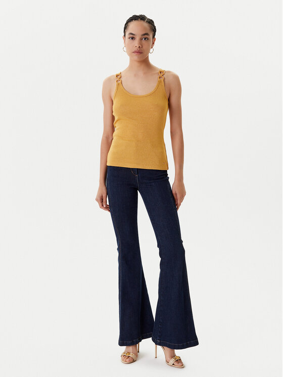 Morgan Morgan Top 251-DIDONI Galben Slim Fit