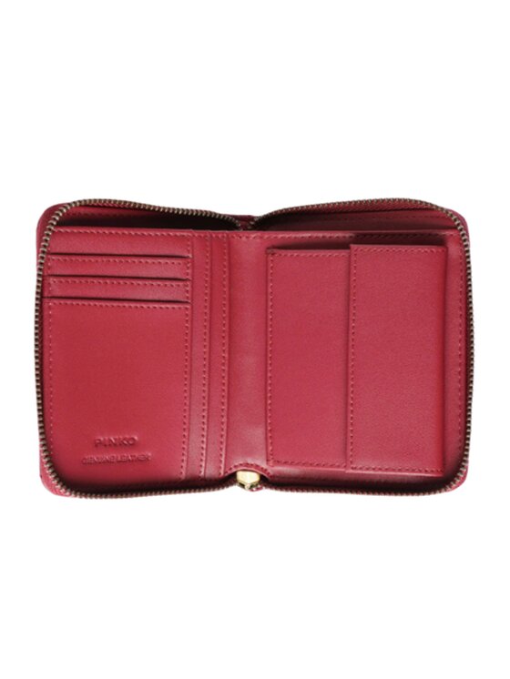 PINKO Pinko Portfel TAYLOR ZIP AROUND Czerwony