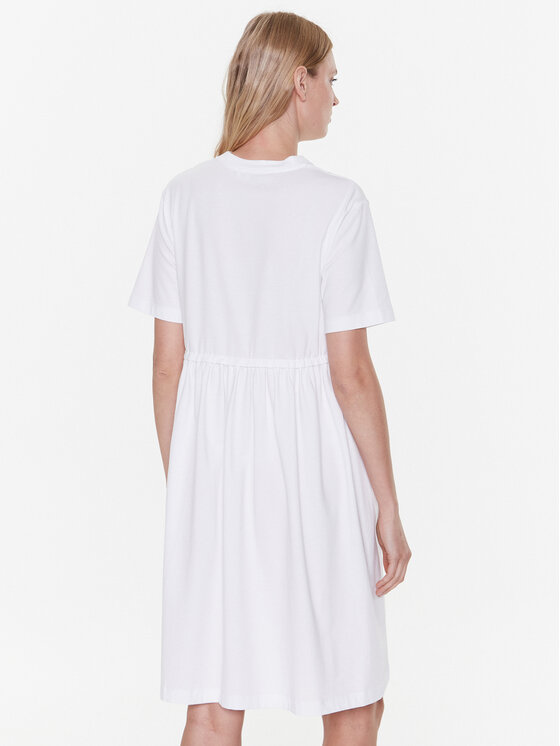 Max Mara Leisure Max Mara Leisure Повсякденна сукня Gaspare 23362109 Білий Regular Fit