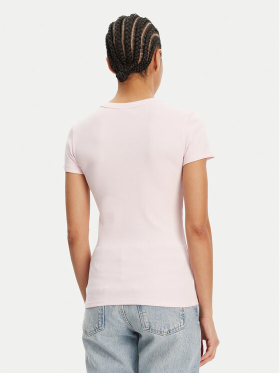 HUGO HUGO Tričko Easy 50523924 Ružová Slim Fit