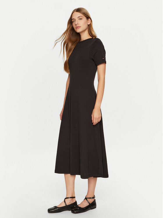 Black dress tommy hilfiger online