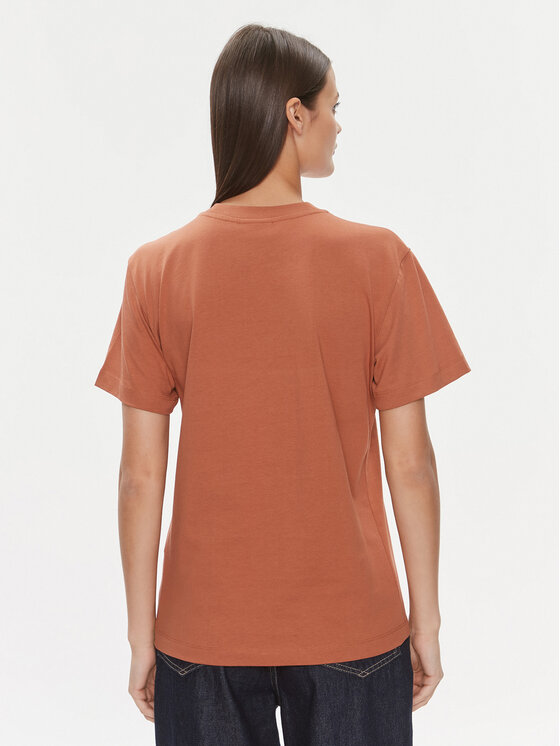 Calvin Klein Calvin Klein T-Shirt Hero Logo K20K205448 Καφέ Regular Fit