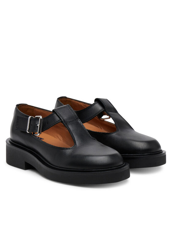 Tommy Jeans Tommy Jeans Pantofi Tjw T-Bar Mary Jane EN0EN02837 Negru