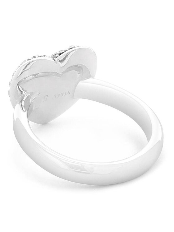 Guess Guess Prstýnek JUBR04 034JW Stříbrná