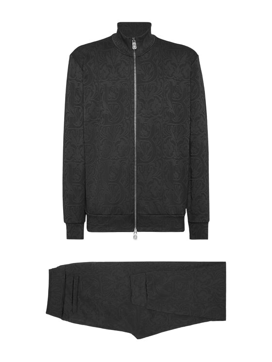 Komplet top i spodnie Billionaire, Rozmiar 4XL, Czarny, 22403