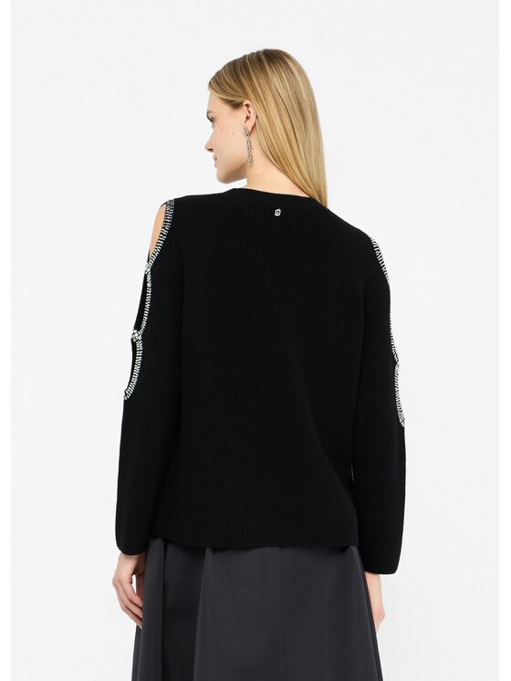 Liu Jo Liu Jo Maglione MF5486MA85Q00137 Nero Regular Fit