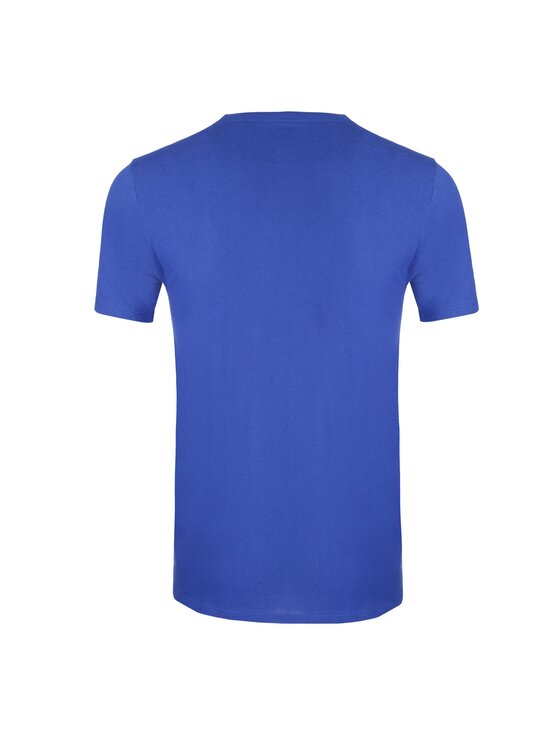 Nike Nike T-Shirt TRAINING TEE Niebieski Basic Fit