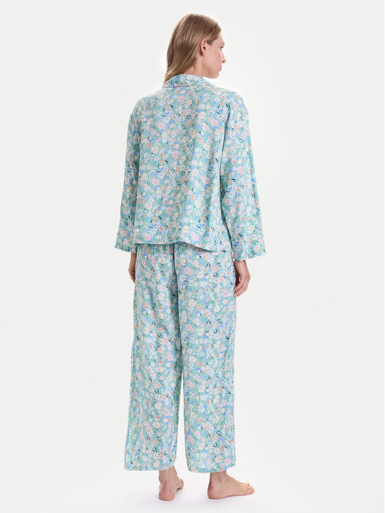 United Colors Of Benetton United Colors Of Benetton Pyžamo 4W313P00U Zelená Relaxed Fit