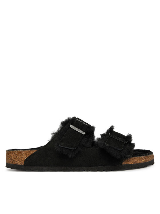 Birkenstock Birkenstock Pantoletten Arizona Shearling 752661 Schwarz