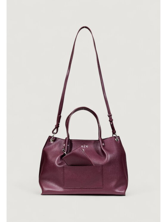 Armani Exchange Armani Exchange Borsa SHOPPING BAG Bordeaux