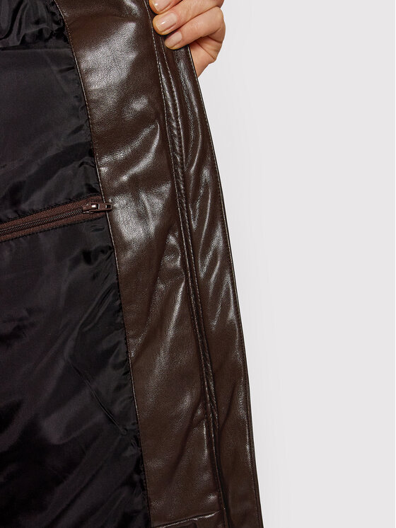DKNY DKNY Winterjacke DL1MUF63 Braun Regular Fit