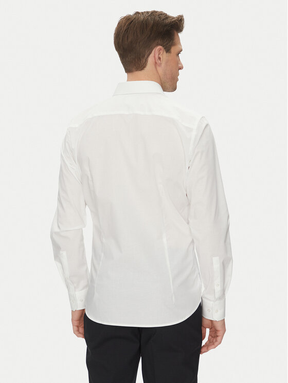 JOOP! JOOP! Košile 17 JSH-63Pierce 30044587 Bílá Slim Fit