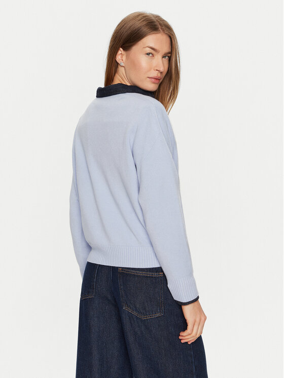 ViCOLO ViCOLO Kardigāns 77036S Gaiši zils Regular Fit