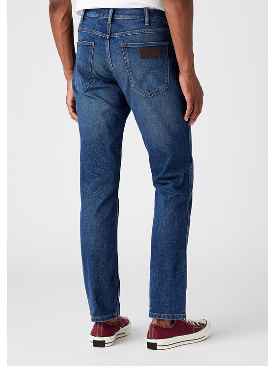 Wrangler Wrangler Jeansy GREENSBORO Niebieski Regular Fit
