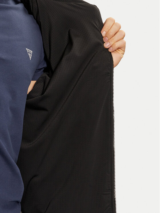 Guess Guess Kurtka przejściowa Roof Z4BQ26 KCJW0 Czarny Regular Fit
