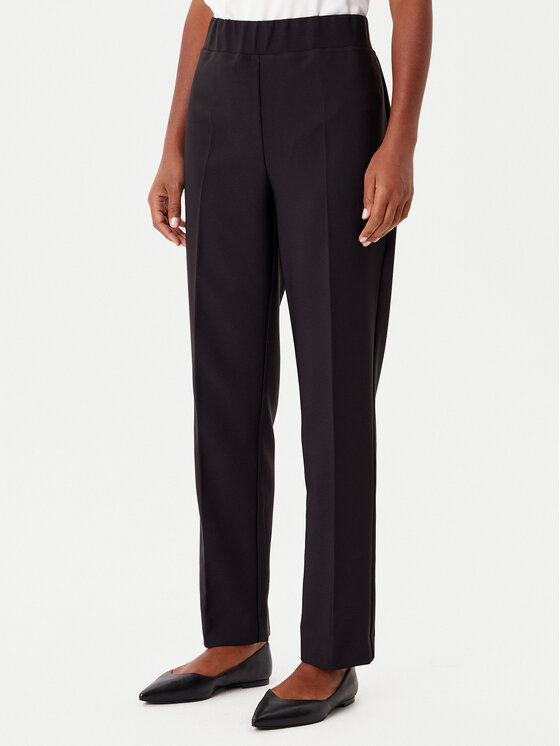 Joseph Ribkoff Joseph Ribkoff Pantaloni di tessuto 253298 Nero Slim Fit