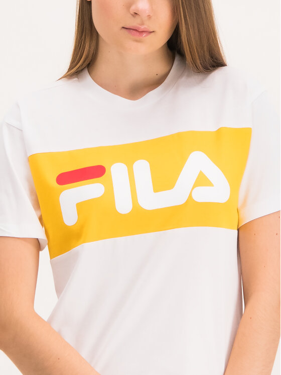 Tee shirt fila jaune sale