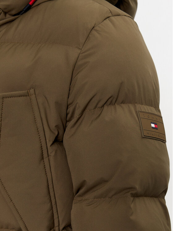 Tommy Hilfiger Tommy Hilfiger Μπουφάν χειμωνιάτικο Essential Rockie MW0MW33961 Χακί Regular Fit