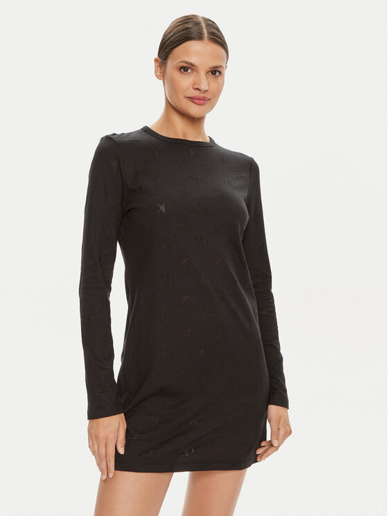 Női Hétköznapi ruha Calvin Klein Jeans, Méret: XS, Fekete, Burn Out J20J223781