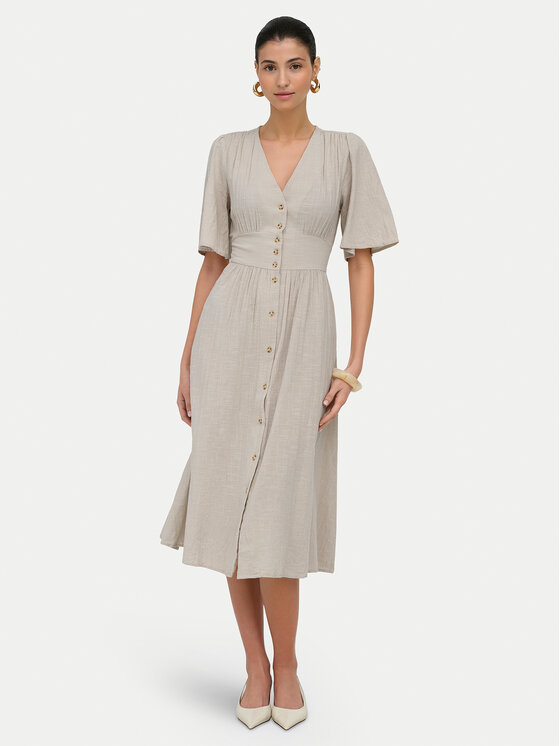 ONLY ONLY Ikdienas kleita Tizana 15373535 Bēšs Regular Fit