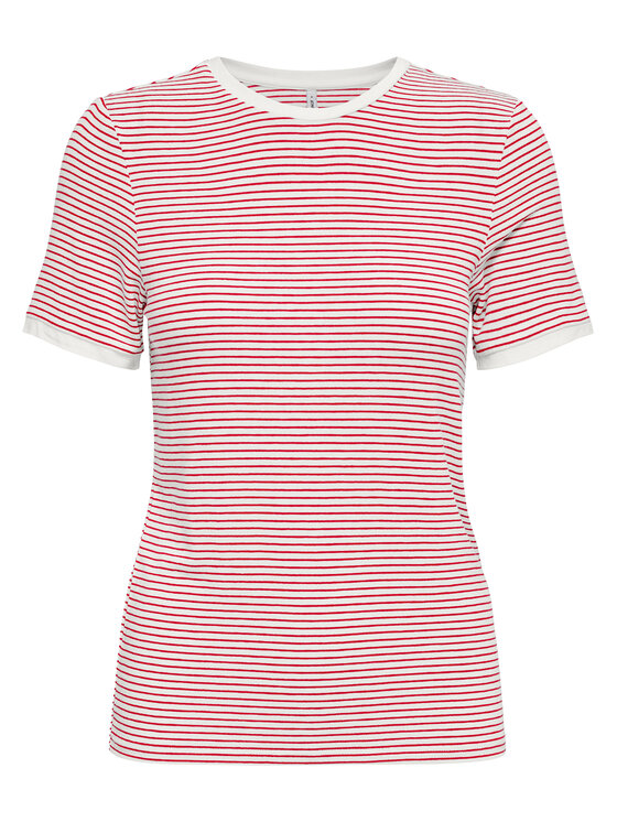ONLY ONLY T-särk Tine 15315406 Punane Regular Fit