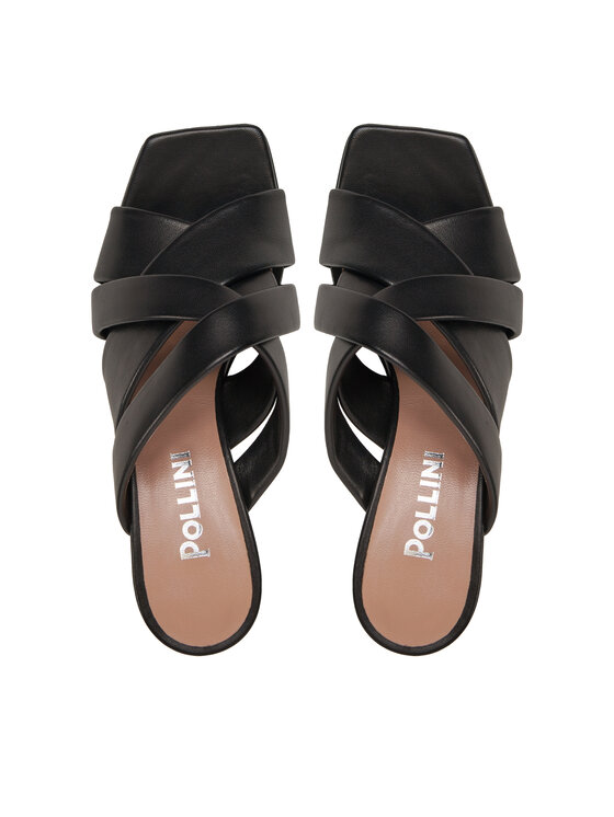 Pollini Pollini Šľapky SA28117C1ITE0000 Čierna